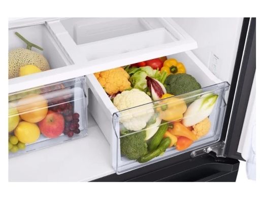 Холодильник з морозильною камерою Samsung RF50C530EB1