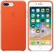 Чехол для смартфона Apple iPhone 8 Plus/7 Plus Leather Case Bright Orange (MRGD2) - 1