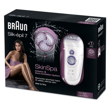 Эпилятор Braun Silk-epil 7 SkinSpa SE 7921