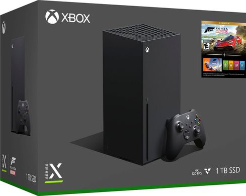 Стационарная игровая приставка Microsoft Xbox Series X 1 TB Forza Horizon 5 Ultimate Edition (RRT-00061)