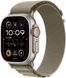 Смарт-часы Apple Watch Ultra 2 GPS + Cellular 49mm Titanium Case with Olive Alpine Loop - Large (MRF03/MRFK3) - 2