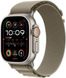 Смарт-часы Apple Watch Ultra 2 GPS + Cellular 49mm Titanium Case with Olive Alpine Loop - Large (MRF03/MRFK3) - 1