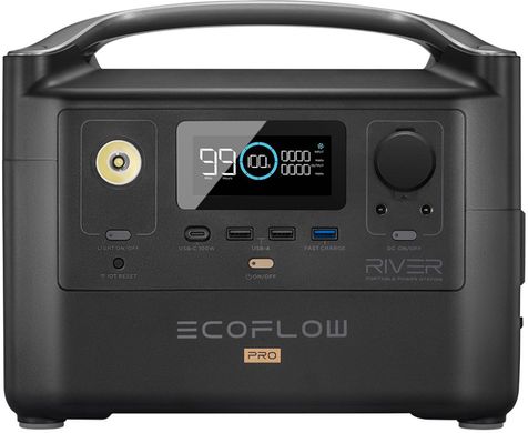 Зарядна станція EcoFlow RIVER Pro (EFRIVER600PRO-EU)