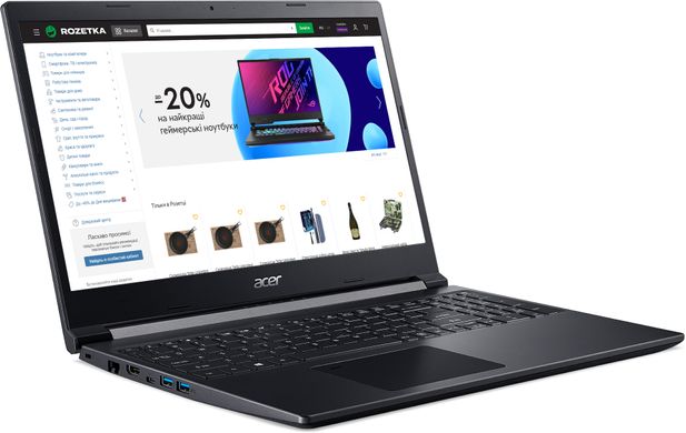 Ноутбук Acer Aspire 7 A715-42G-R8BL Charcoal Black (NH.QDLEU.008)