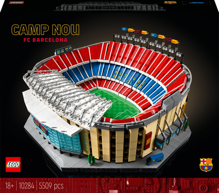 Блочный конструктор LEGO Стадион Камп Ноу ФК Барселона (10284)