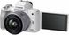 Бездзеркальний фотоапарат Canon EOS M50 Mark II kit (15-45mm) IS STM White (4729C028) - 8