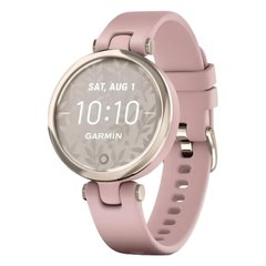 Смарт-годинник Garmin Lily Sport Edition - Cream Gold Bezel with Dust Rose Case and S. Band (010-02384-03/13)