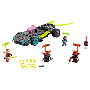 Блоковий конструктор LEGO NINJAGO Тюнінгований ніндзямобіль (71710)