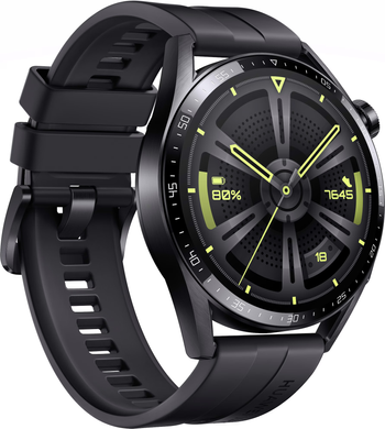 Смарт-годинник HUAWEI Watch GT 3 46mm Black (55026956)