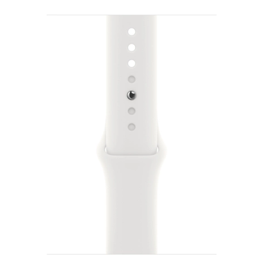 Смарт-годинник Apple Watch Series 8 GPS 45mm Silver Aluminum Case with White S. Band - M/L (MP6N3, MP6Q3)