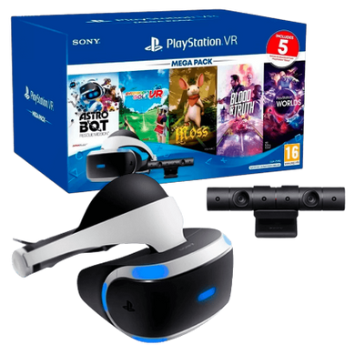 Очки виртуальной реальности VR SONY PLAYSTATION 4 MEGAPACK2 VERSION 2 BLACK