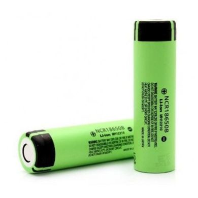 Аккумулятор Panasonic 18650 3400mAh Li-ion 1шт (NCR18650B FLAT) (NCR18650B FLAT)