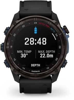 Спортивний годинник Garmin Descent Mk3i 51mm Carbon Gray DLC Titanium with DLC Titanium Band (010-02752-13/14)