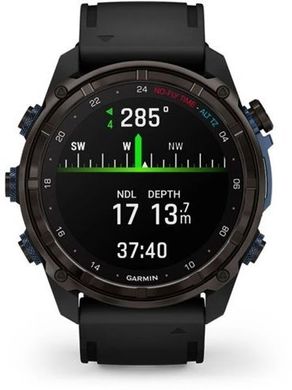 Спортивний годинник Garmin Descent Mk3i 51mm Carbon Gray DLC Titanium with DLC Titanium Band (010-02752-13/14)