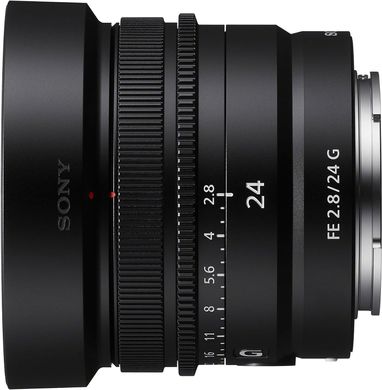 Ширококутний об'єктив Sony SEL24F28G 24mm f/2.8 G (No box)