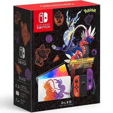 Портативна ігрова приставка Nintendo Switch OLED Model Pokemon Scarlet & Violet Edition