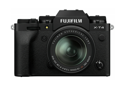 Бездзеркальний фотоапарат Fujifilm X-T4 kit (18-55mm) Black (16650742)