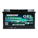 Автомобільний тяговий акумулятор Electronicx GEL-100-AH Caravan Extreme Edition