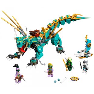 Блоковий конструктор LEGO Ninjago Дракон із джунглів (71746)