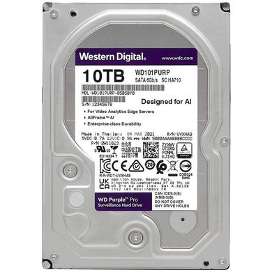 Жесткий диск WD Purple Pro 10 TB (WD101PURP)
