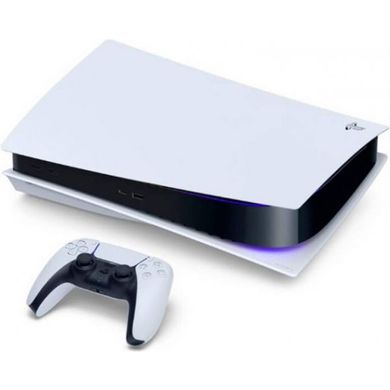 Стационарная игровая приставка Sony PlayStation 5 White 825Gb Digital Edition + DualSense (White)
