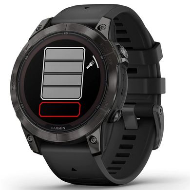 Смарт-часы Garmin Fenix 7 Pro Solar Slate Gray w. Black Band (010-02777-00/01)