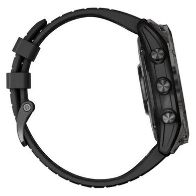 Смарт-часы Garmin Fenix 7X Pro Sapphire Solar Carbon G. DLC Tit. with Vented Tit. Bracelet (010-02778-30)