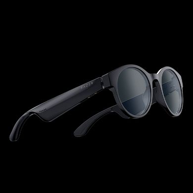 Наушники с микрофоном Razer Anzu Smart Glasses Round Design L Blue Light and Sunglass Lens Bundle.