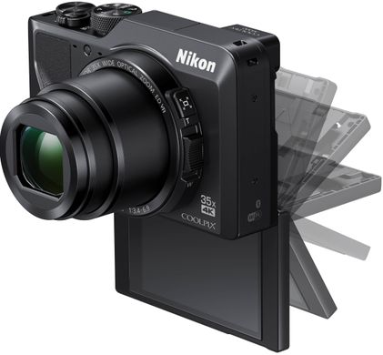 Компактный фотоаппарат Nikon Coolpix A1000 Black (VQA080EA)