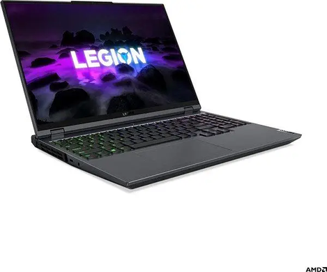 Ноутбук Lenovo Legion 5 Pro 16ACH6H Storm Grey/Black Metallic (82JQ00GUCK)