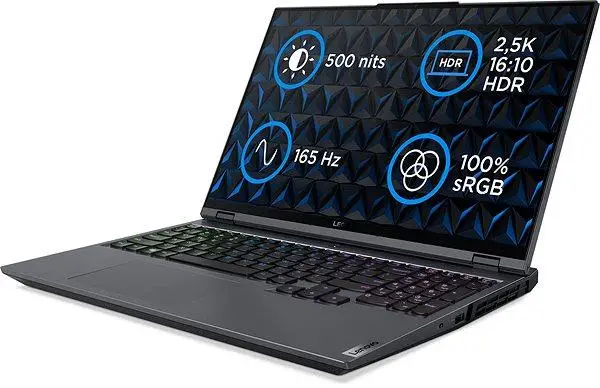 Ноутбук Lenovo Legion 5 Pro 16ACH6H Storm Grey/Black Metallic (82JQ00GUCK)