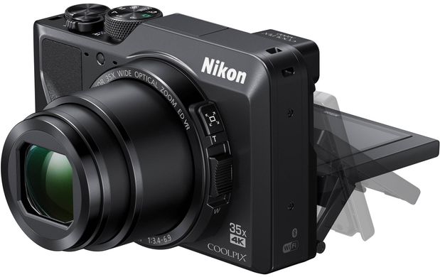 Компактный фотоаппарат Nikon Coolpix A1000 Black (VQA080EA)