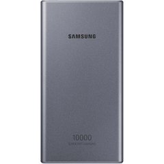 Зовнішній акумулятор (павербанк) Samsung 10000mAh 25W dark grey (EB-P3300XJEGEU)