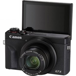 Компактный фотоаппарат Canon PowerShot G7 X Mark III Silver (3638C013)