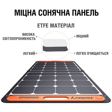 Зарядний пристрій на сонячній батареї Jackery SolarSaga 100W