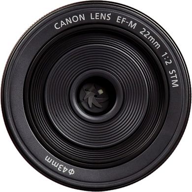 Ширококутний об'єктив Canon EF-M 22mm f/2 STM (5985B005)