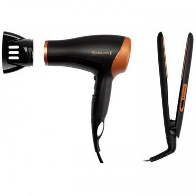 Фен + Утюжок для волос Remington Haircare Giftpack D3012GP