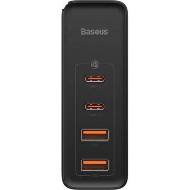 Мережевий зарядний пристрій Baseus GaN2 Pro 2x USB-A 2x USB-C 3 A (BSU2726BLK)