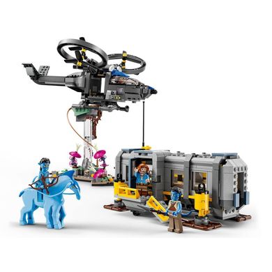 Блоковый конструктор LEGO Avatar Горы Аллилуйя: 26-й участок и грузовой конвертоплан «Самсон» (75573)