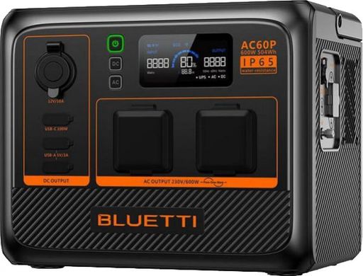 Зарядна станція BLUETTI AC60P 504Wh 600W