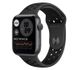 Смарт-часы Apple Watch Nike Series 6 GPS 44mm Space Gray Aluminum Case w. Anthracite/Black Nike Sport B. (MG173) - 1