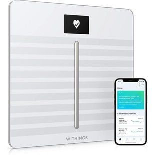 Весы напольные электронные Withings Body Cardio White WBS05