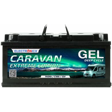 Автомобільний тяговий акумулятор Electronicx GEL-140-AH Caravan Extreme Edition