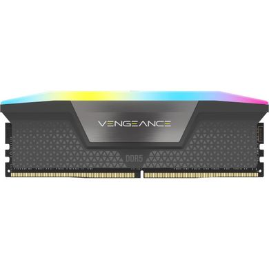 Пам'ять для настільних комп'ютерів Corsair 64 GB (2x32GB) 5600 MHz Vengeance RGB AMD EXPO (CMH64GX5M2B5600Z40K)