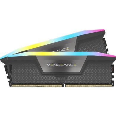 Память для настольных компьютеров Corsair 64 GB (2x32GB) 5600 MHz Vengeance RGB AMD EXPO (CMH64GX5M2B5600Z40K)