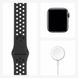 Смарт-часы Apple Watch Nike Series 6 GPS 40mm Space Gray Aluminum Case w. Anthracite/Black Nike Sport B. (M00X3) - 5