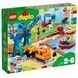 Блоковый конструктор LEGO DUPLO Town Грузовой поезд (10875) - 4