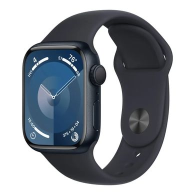 Смарт-годинник Apple Watch Series 9 GPS 41mm Starlight Aluminum Case w. Starlight Sport Band - M/L (MR8U3)