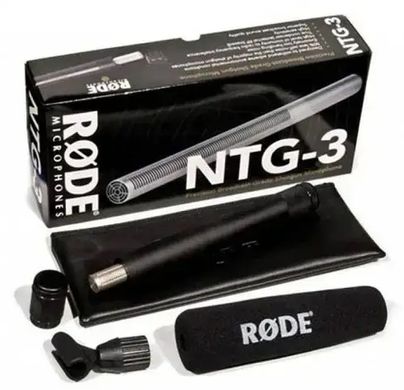 Мікрофон для відеокамери Rode NTG3 Silver