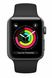 Смарт-годинник Apple Watch Series 3 GPS 42mm Space Gray with Black Sport Band (MTF32) - 1